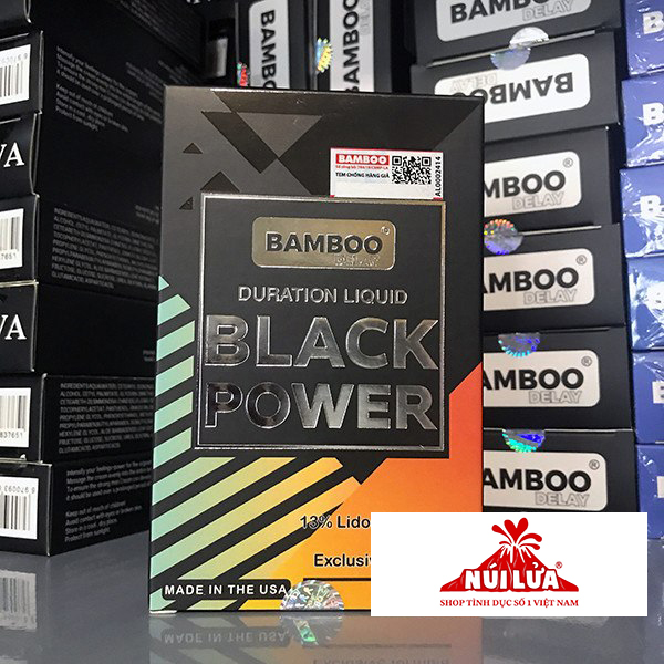 Bamboo Delay Black Power 15ml