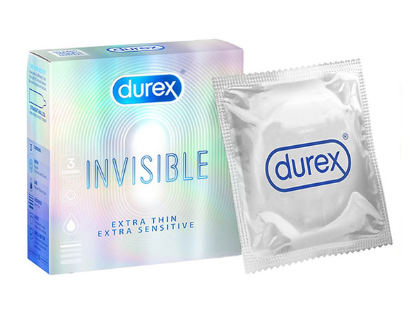 Durex Invisible hộp 3 cái